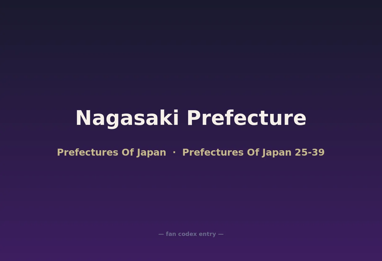 Nagasaki Prefecture