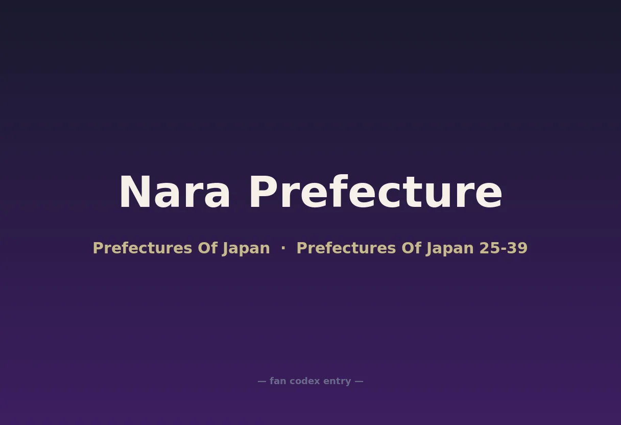 Nara Prefecture