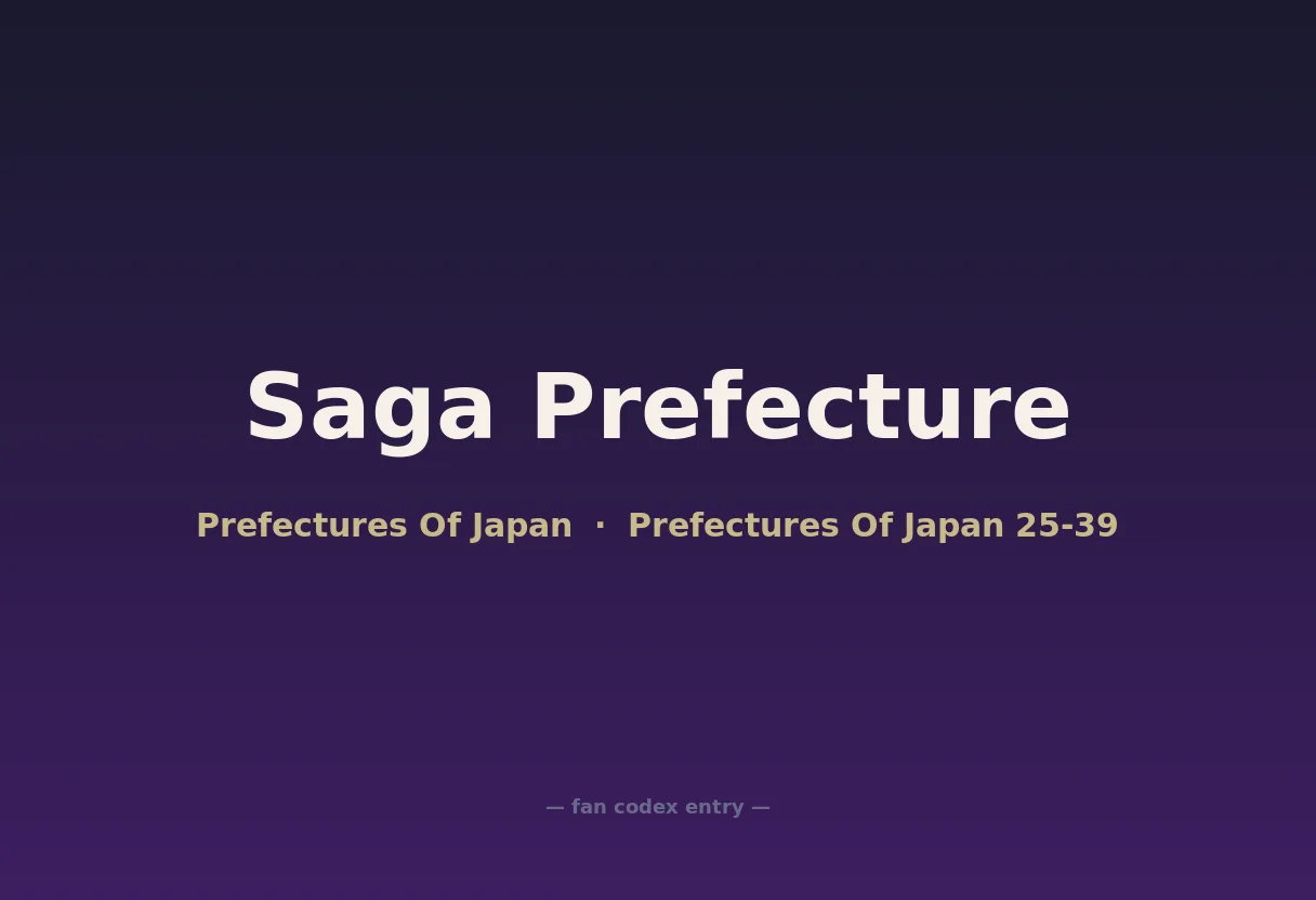 Saga Prefecture