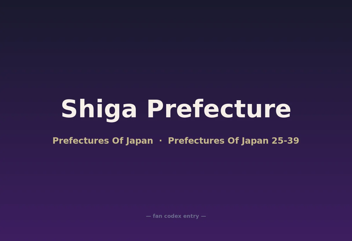 Shiga Prefecture