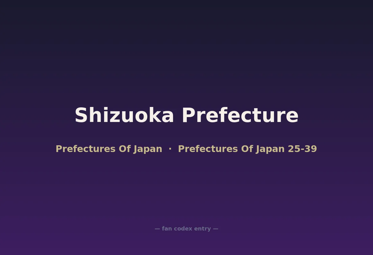 Shizuoka Prefecture